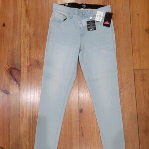 Women's LulaRoe Denim Original Skinny Jeans Size 28 Light Wash Distressed New